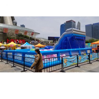 Inflatable Water Slide With Pool XZ-BH-4359