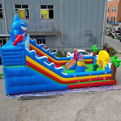 Inflatable Funcity jumping bouncy Obstacle inflatable outdoor playground XZ-BH-4837