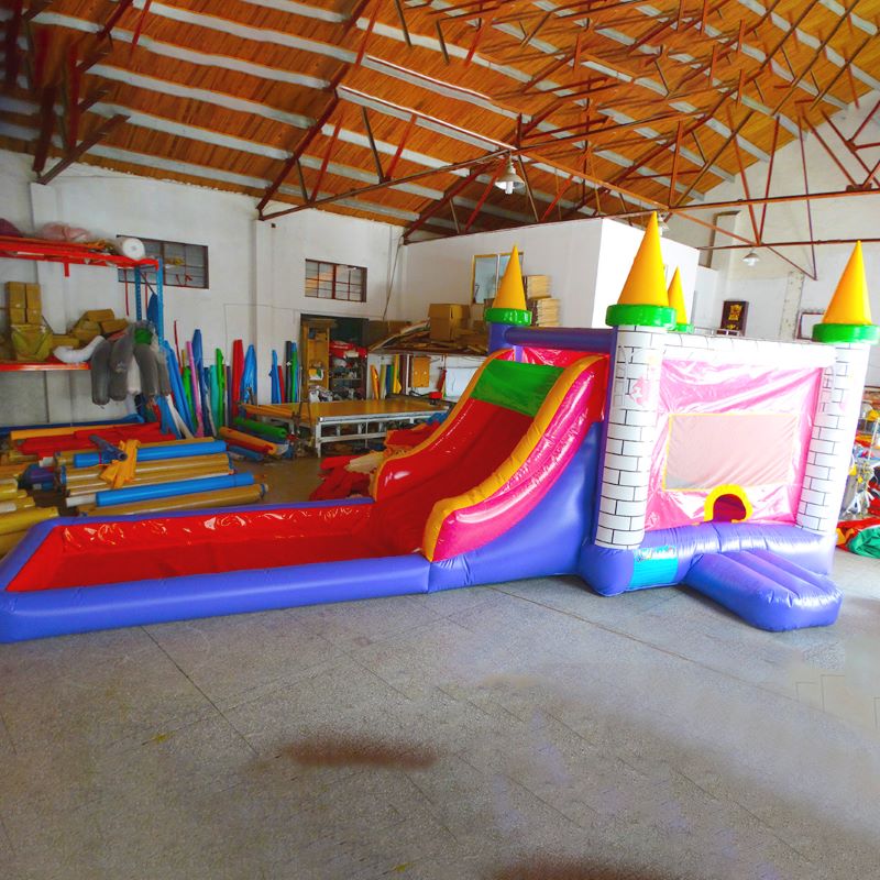 Inflatable Water Slide With Bounce House XZ-BH-650